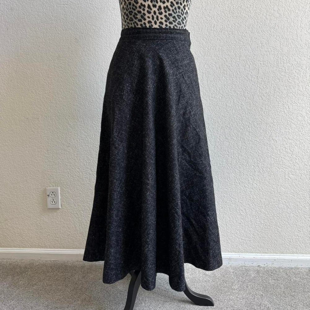 Gilmor vintage black and white maxi skirt
